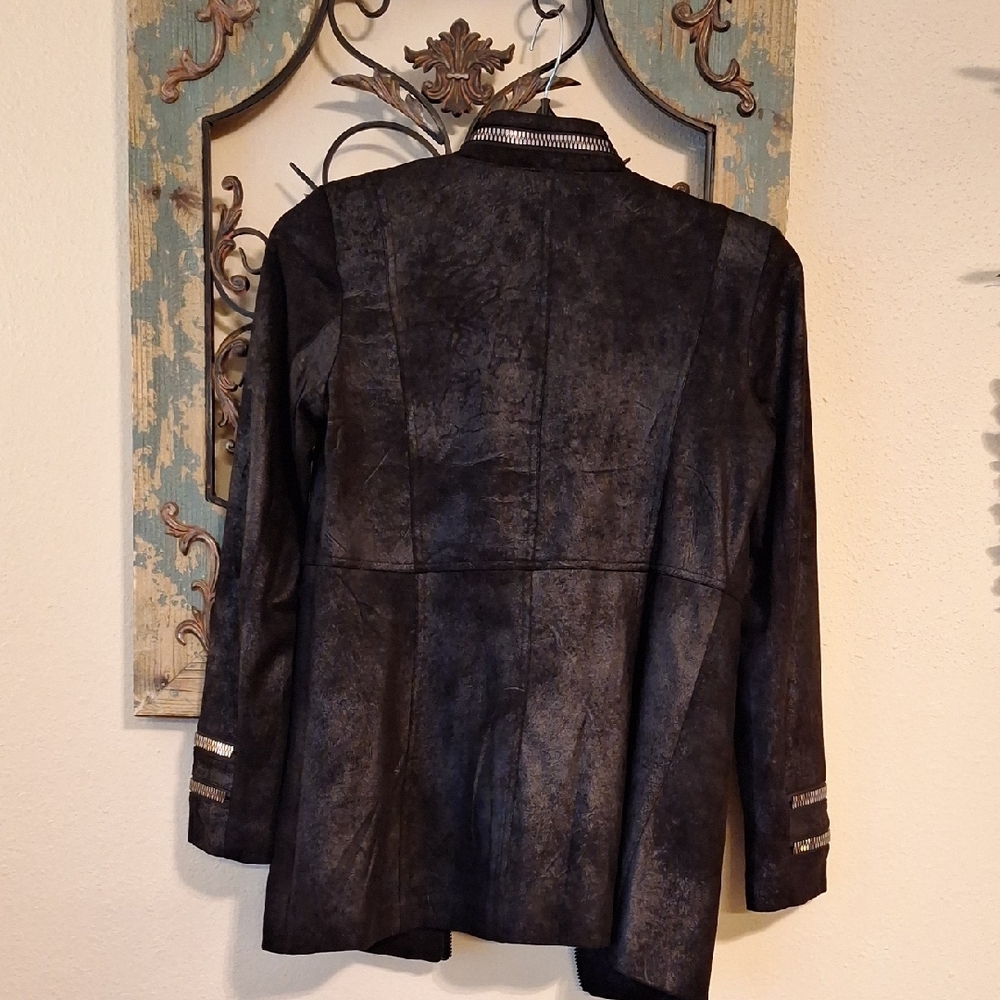 Joseph Ribkoff Black &  Silver Tailored Blazer. NWOT Size SP - Picture 12 of 12